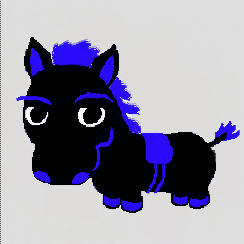 Animated Troll Horse character from the journal